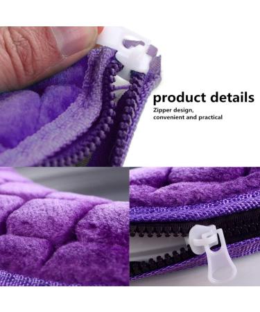 Bathroom Toilet Seat Cover Pads Thicker Plush Toilet Pads Warm-n-Comfy Soft Fabric Toilet Cover Sets (Grey) - Buy Online on GoSupps.com
