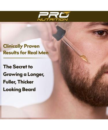 Beard Growth Serum - Stimulate New Follicle Growth for Stronger Thicker Fuller Beards & Mustaches | International Shipping - Buy Online on GoSupps.com