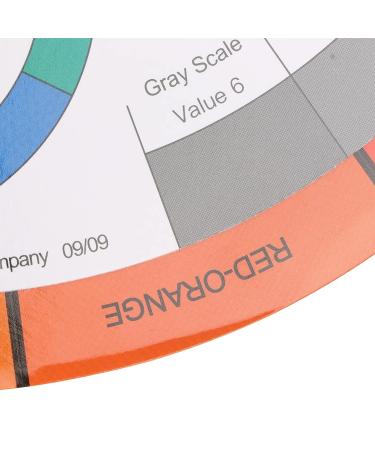 Color Wheel Guide for Art and Makeup Mixing - Creative Chromatic Circle for Paint and Blend Board - Small Pocket Size for Art Class and Learning Tool - Buy Online on GoSupps.com