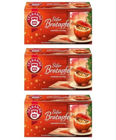 Teekanne Sweet Baked Apple 3-Pack (3 x 50g) - Buy Online on GoSupps.com