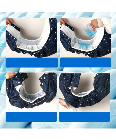 Amagogo Adult Fabric Diaper - Washable Adjustable Reusable Soft & Fast-Drying - Space Traveler XXL - Buy Online on GoSupps.com