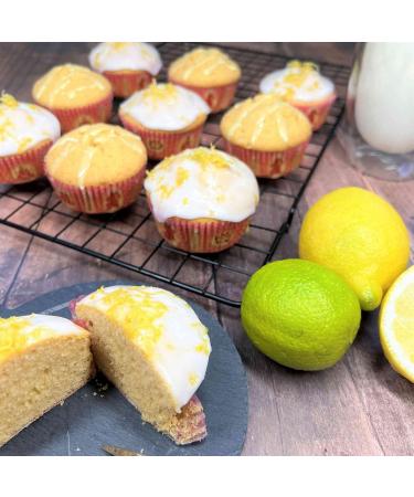 Locawo Low Carb Lemon Muffins Baking Mix | 81% Fewer Carbs 96% More Protein | Vegan & Wheat Flavor Delight - Buy Online on GoSupps.com