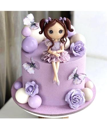 Astaron 20 Mini Light Purple Tortendeko Balls - Cake Toppers for Weddings Birthdays & Baby Parties - Buy Online on GoSupps.com