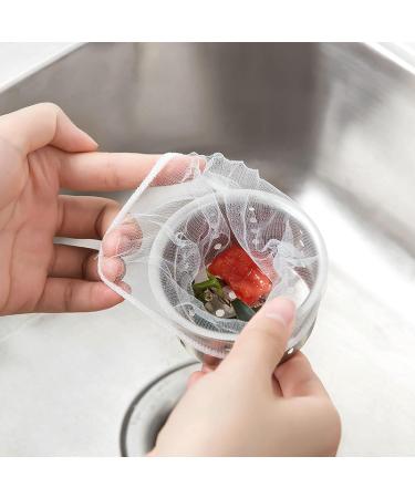 200pcs Sink Filter Mesh Kitchen Trash Bag Prevent The Sink from Clogging Filter Bag for Bathroom Strainer Rubbish Bag - Buy Online on GoSupps.com