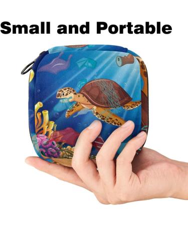 Portable Women's Binding Bags & Menstrual Cup Pocket | Eco-Friendly Inserts for Teens | Colorful Tampon & Period Solutions - Buy Online on GoSupps.com