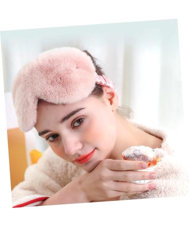 Hemoton 6pcs Rabbit Fur Blackout Sleeping Faux Rabbit Fur Eye Masks - Travel & Bedtime Essential - Buy Online on GoSupps.com