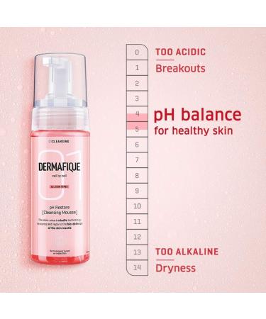 Derma.fique pH Restore Foaming Mousse - Gentle Soap & Paraben-Free Face Cleanser 5.07 fl oz | Cleanse & Refresh Skin - Buy Online on GoSupps.com