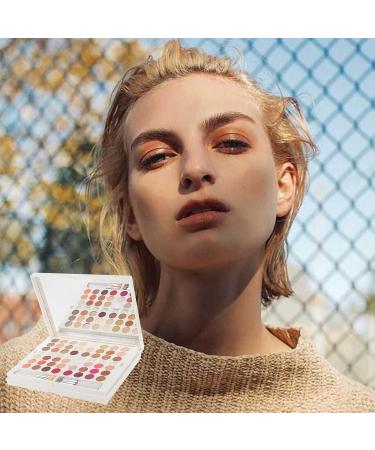 Eyeshadow Palette and Brush Set - Professional Eye Palette High Pigmented Eye Shadow | Professional Removable Makeup Palettes with Brushes & for Girls Teens Women Puchen - Buy Online on GoSupps.com