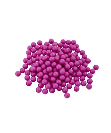 Lambid 200 Rounds .43 Caliber Hard Plastic Nylon Paintball Ammo Projectiles for Target Practice and Self Defense Purple