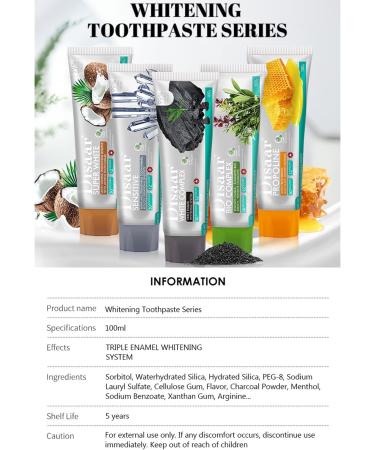 Super Whitening Coconut Papaya Menthol Toothpaste - Strengthens Sensitive Teeth & Enamel - Fast Cleaning 100g | International Shipping - Buy Online on GoSupps.com