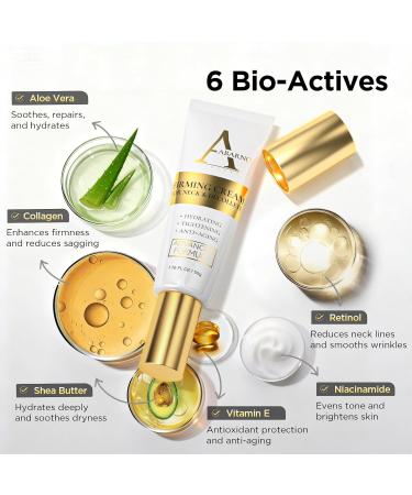 abarno Professional Neck Firming Cream Advanced Anti-Aging Formula for Neck and Decollete Area Moisturizing Treatment with Hyaluronic Acid-02 - Buy Online on GoSupps.com