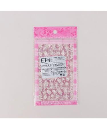 4 Sheets Christmas Nail Art Stickers White Glitter Snowflakes Nail Decals Self-Adhesive Nail Sticker Manicure Tips DIY Christmas Nail Art Design Nail Decorations for Women Girls - Buy Online on GoSupps.com