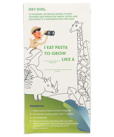 Tolerant FOODS Organic Safari Green Lentil 8 OZ - Buy Now for a Nutritious Meal! - Buy Online on GoSupps.com