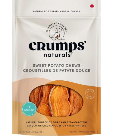 Crumps' Naturals Sweet Potato Chews 11.6oz / 330g Brown (SP-330) & Mini Trainers Duck (semi-Moist) 4.7oz - Buy Online on GoSupps.com