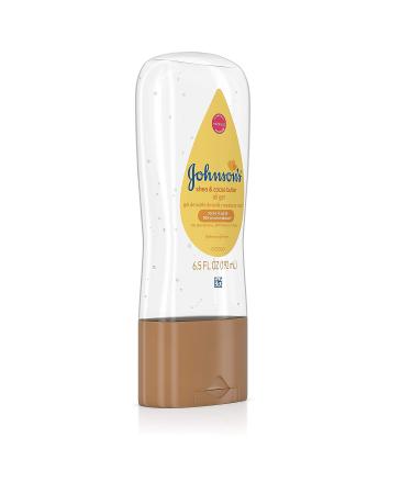 Johnson's Baby Oil Gel with Shea and Cocoa Butter - Ideal for Baby Massage - 6.5 fl. oz - Buy Online on GoSupps.com