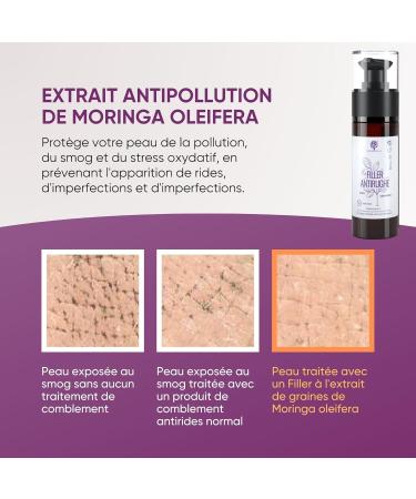 RedMoringa Anti-Wrinkle Filler Serum - 98% Natural - Pure Hyaluronic Acid and Moringa Face - 30 ml - Made in Italy - Buy Online on GoSupps.com