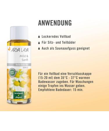 ARYA LAYA Medicinal Herb Bath - Chamomile Extract Vegan Wellness Care 200 ml - Mild & Gentle Home Spa Experience - Buy Online on GoSupps.com