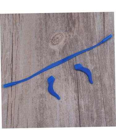 Healeved Silicone Glasses Ear Handles 5 Sets for Sports & Training | Anti-Slip Glass Holder for Men & Women | Durable Blue Silicone Accessories - Buy Online on GoSupps.com