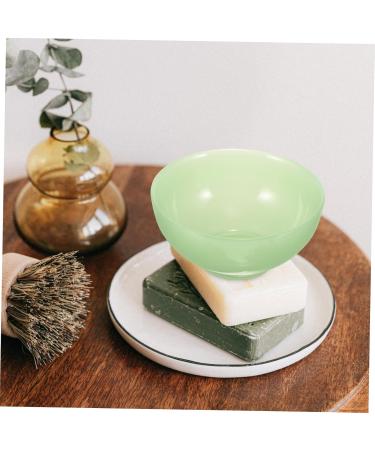 Fomiyes 4-Piece Shaving Foam Shell Terrarium Soap & Men's Grooming Kit | Multi-Purpose Razor Shell Decor & Skin Care Container - Green 11.5cm x 11.5cm - Buy Online on GoSupps.com