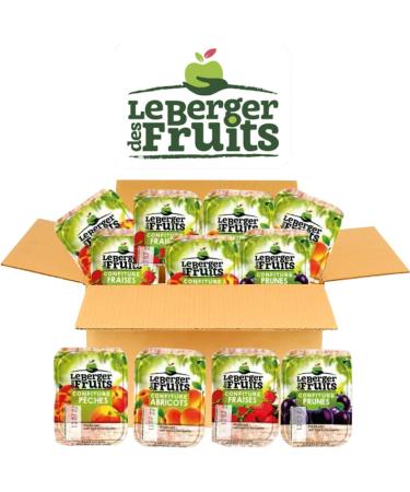 120 Trays THE SHEPHERD OF FRUITS/NUTS | Individual Portions of Spreads and Jams Peach Strawberry Plum Apricot for Various Del - Buy Online on GoSupps.com