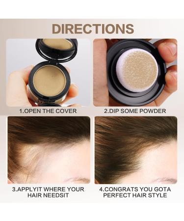 Approach Waterproof Hair Powder - Immediate Hair Concealer for Thinning Hair | Unisex #6 Light Coffee - Buy Online on GoSupps.com