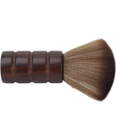 Dust Removal Brush for Neck and Face Professional Neck Hair Cleaning Brush Ergonomic Beech Handle Nylon Hair for Hairdresser for Home Salon - Buy Online on GoSupps.com