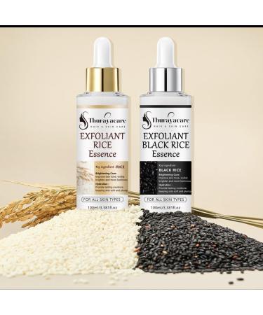 Peeling Shot Glow Rice Ampoule Duo 2-Piece Day & Night Set Exfoliating & Hydrating Rice Serum for Face & Body Brightening & Repair Formula for All Skin Types - Buy Online on GoSupps.com