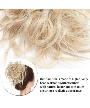 Hair Part Dutt Hair Tie - Elastic Rubber Band for Updos & Untidy Ponytails | Women's Hair Extensions Scrunchy - Buy Online on GoSupps.com