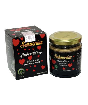 Sahmeran 240G Black Edition SAHMERDAN Aphrodisiac MACUN Herbal Paste