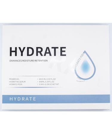 Hydrate Oxygen Facial CO2 Therapy - 6 Pods Primer Gel & Hydrating Serum | Home Facial Treatment | International Shipping - Buy Online on GoSupps.com