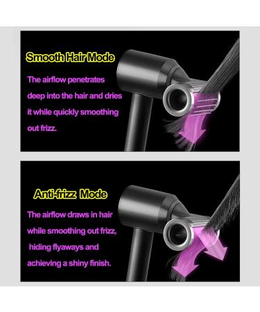 Upgraded Anti-Flight Flyaway Nozzle for Dyson Supersonic Hair Dryer - HD15 HD01 HD02 HD03 HD04 HD08 | 2-in-1 Styling Comb Attachment - Buy Online on GoSupps.com