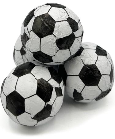 Black & White Chocolate Footballs pack of 100 Chocolate football - Buy Online on GoSupps.com