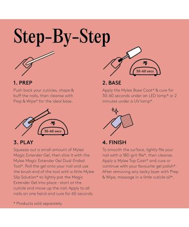 Mylee MYGEL Magic Extender Gel - Long Lasting Nail Extension for Beginner & Pro Salons - 60g Tub (Ballerina) - Acrylic Builder Gel for Natural Look & Thickening - Buy Online on GoSupps.com