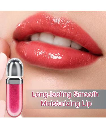 Lip Gloss | Long-Lasting Lip Gloss Long-Lasting Beauty Product for Women and Girls Ideal for Travel and Birthdays Plumping Effect - Buy Online on GoSupps.com