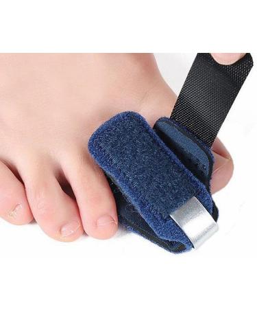 VEFSU Toe Stabilizer Support Splint for Curly, Hammer, and Curved Toes - Collagen Socks Included (One Size) - Buy Online on GoSupps.com