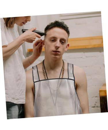 DOITOOL Hairdressing Overalls Barber Smocks Hair Cutting Cape Hairdressing Apron with Pocket Chef Aprons Hair Stylist Apron for Barber Hair Stylist Cape Baking Oil Tpu Women's Uniform - Buy Online on GoSupps.com