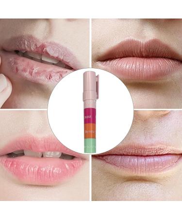 Moisturizing Lip Balm - Tinted Moisturizing Lip Balm in 4 Shades Plumping Glossy Effect Natural Care Long-Lasting Ideal for Travel and Home - Buy Online on GoSupps.com