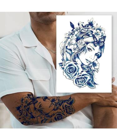 Cerlaza Temporary Tattoo Sleeves - Full Arm & Leg Fake Tattoos for Men and Women - Waterproof & Long Lasting - 10 Sheets - Buy Online on GoSupps.com
