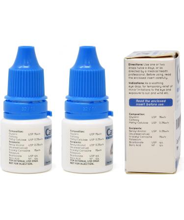 Can-C Eye Drops 5ml 2 Count - Natural Ointment Treatment for Animals and Humans - Vision Ophthalmic Solution - Buy Online on GoSupps.com