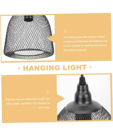 Hemobllo Fixture Without Lamps for Ceiling No Chandelier Kitchen Lamp Iron Farmhouse Hanging - Buy Online on GoSupps.com