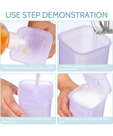 FOMIYES 4 Pcs Foam Cup Facial Marshmallows Face Wash Face Foam Maker Foaming Tools Plastic 11.00X7.50X7.50CMx2pcs As Shownx2pcs - Buy Online on GoSupps.com