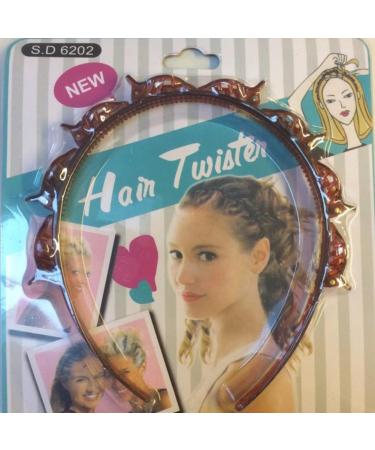 JUSTFOX Black Hairstyle Aid Headband with Clips - Perfect for Effortless Hair Styling | International Shipping Available - Buy Online on GoSupps.com