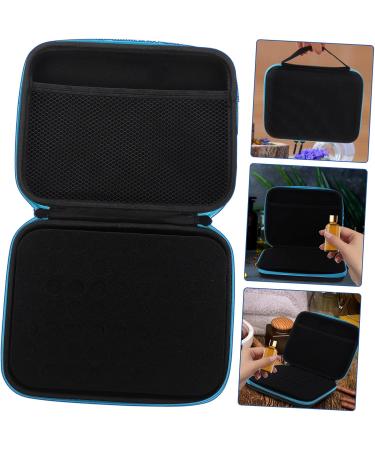 Coheali Storage Box for Essential Oils & Nail Polish - Travel Carrier Bag 21.5x17cm Blue - Buy Online on GoSupps.com