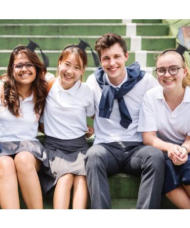 HXHWKEN Mini Doctoral Cap Headband - Unisex Graduation Hairband for Students & Carnival Black Decor | International Shipping - Buy Online on GoSupps.com