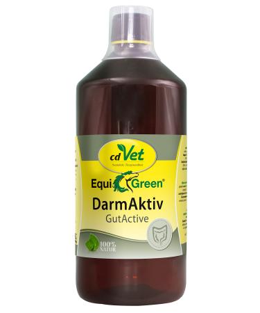 CDVet natural products Equigreen intestinal active horse 1 liter - support of the intestinal condition - digestive problems - intestinal flora - immune system - valuable lactic acids+antioxidants+enzymes+vitamins