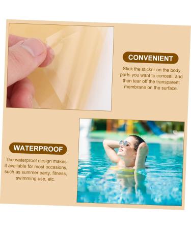 FRCOLOR Anti-ombres Invisibles Cache-cicatrices Imperm able 10 Pi ces Taille Unique Pour Peau Couleur 6 Protection Cicatrice Corps Bras Jambes 14x10cm complexion - Buy Online on GoSupps.com