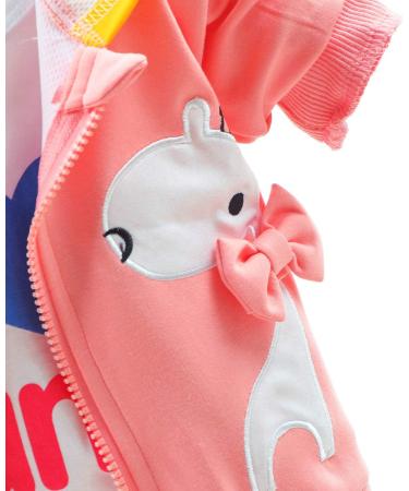 Yao Baby Girls 3 Piece Set - T-Shirt, Vest, Pants - Light Pink (2-3 Years) - Buy Online on GoSupps.com