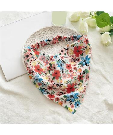 Limtula Bandanas Headband Head Kerchief Hair Scarf Headwrap Elastic Bands Floral Hair Bandanas Headscarf for Women Girls - Buy Online on GoSupps.com