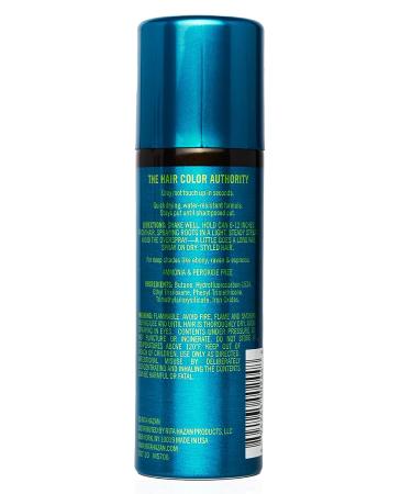 Rita Hazan Root Concealer Touch Up Spray - Dark Brown/Black - 2 oz | Quick Drying Water-Resistant Formula | Temporary Hair Color Spray for Gray Roots - Buy Online on GoSupps.com