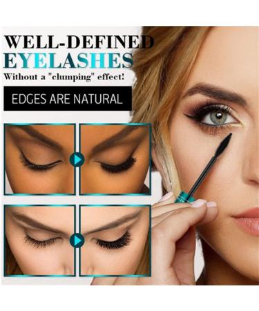 4D Silk Fiber Waterproof Mascara - Long Lasting Black for Natural Eyelashes | Smudge-Proof Makeup for Women - Buy Online on GoSupps.com